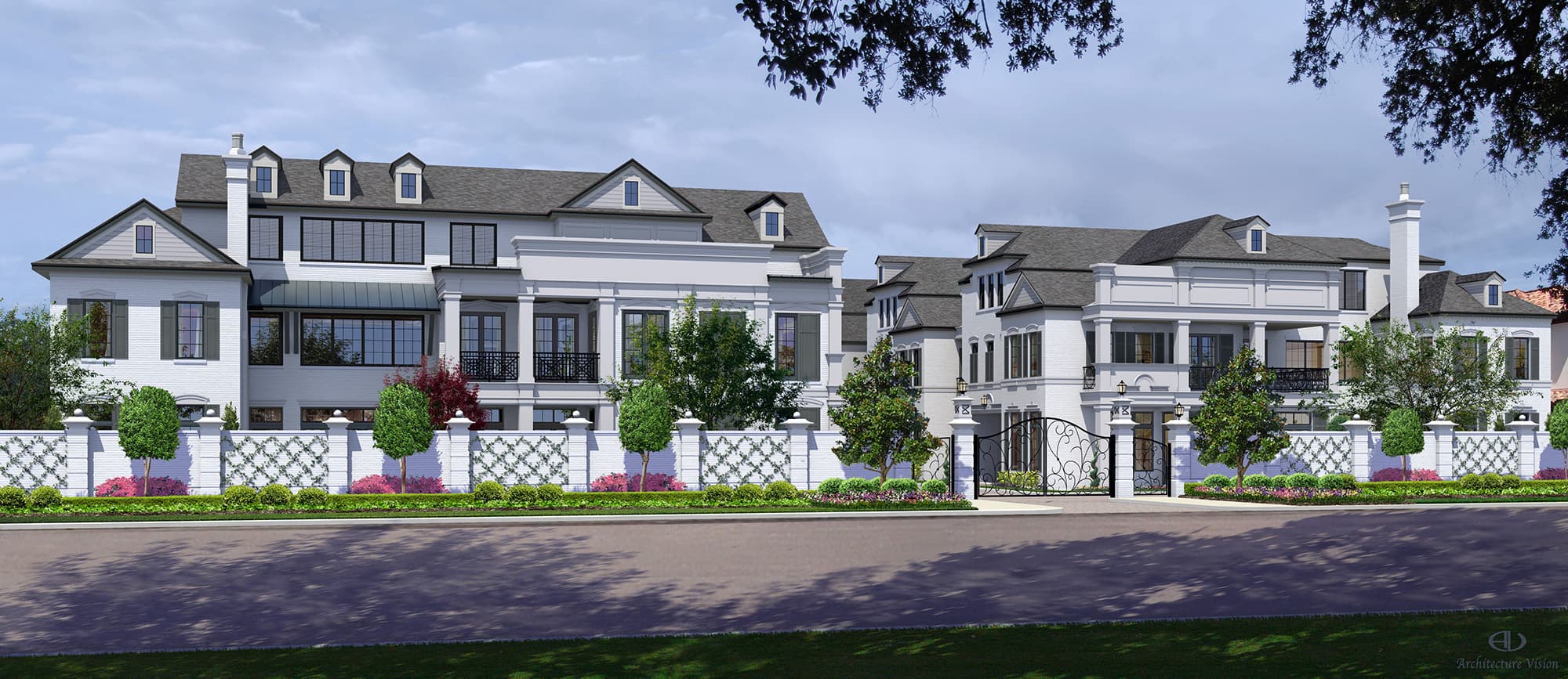 Imber Place Houston gated community exterior